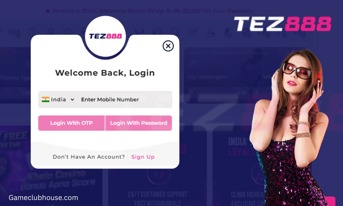 Tez888 Login: Your Gateway to a Online Gaming Experience